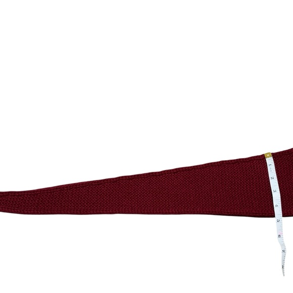 Sophie Scarf Burgundy Cashmere Neck Warmer Hand Knit Women Neckerchief Soft Cozy - Picture 8 of 8